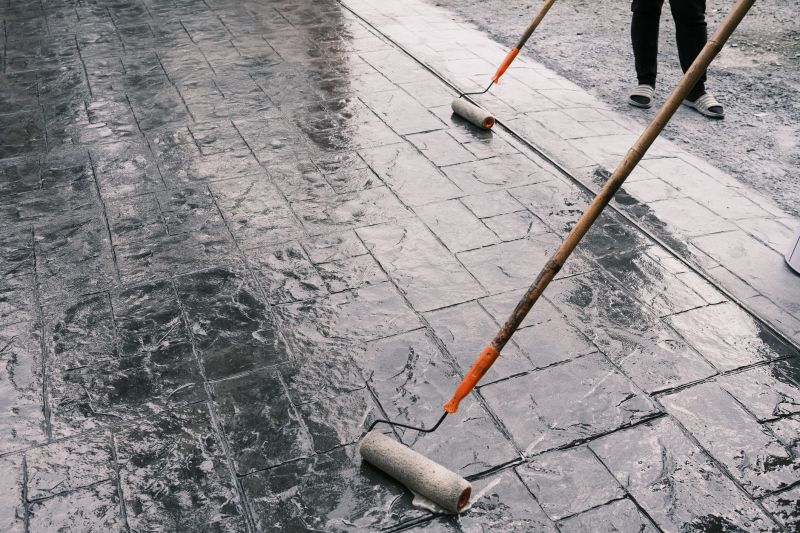 Decorative Concrete Repair in Brighton, MI