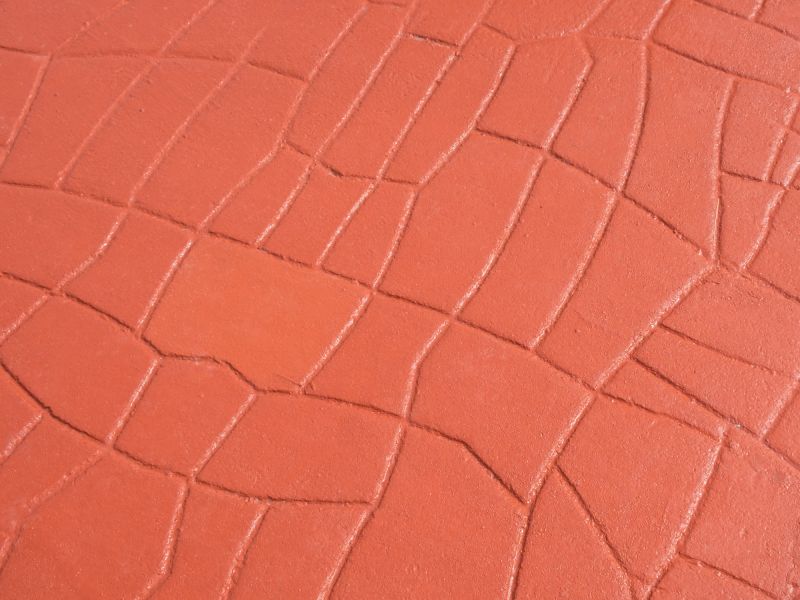 Color-Enhanced Concrete Surface